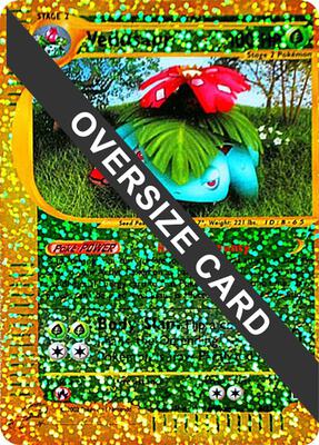 Venusaur - 4/12 card from Jumbo Cards
