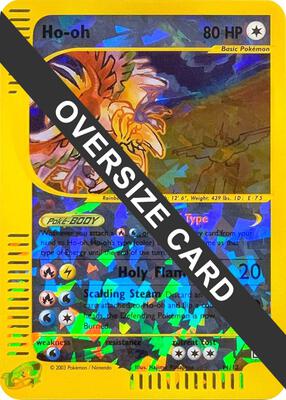 Ho-oh - 11/12 (Box Topper) card from Jumbo Cards