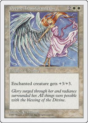 Divine Transformation card from Fifth Edition
