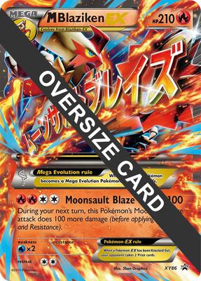 M Blaziken EX - XY86 card from Jumbo Cards