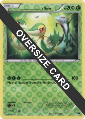 ______'s Snivy card from Jumbo Cards