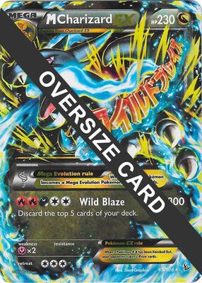 M Charizard EX - 69/106 (Form X) card from Jumbo Cards