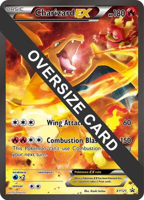 Charizard EX - XY121 (XY Black Star Promos) card from Jumbo Cards