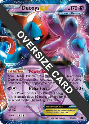 Deoxys EX - 53/116 (Plasma Freeze) card from Jumbo Cards