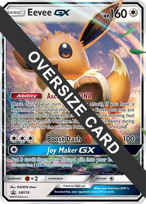 Eevee GX - SM174 (SM Black Star Promo) card from Jumbo Cards