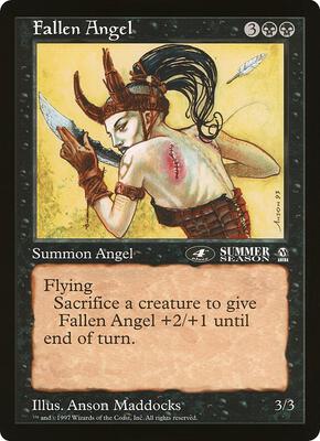 Fallen Angel (4th Place) (Arena League) card from Oversize Cards