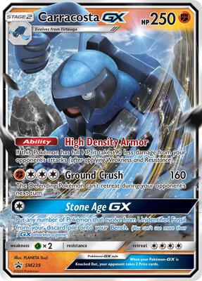 Carracosta GX - SM239 card from SM Promos