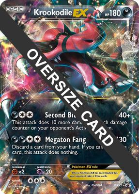 Krookodile EX - XY25 card from Jumbo Cards