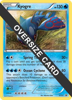 Kyogre - XY51 card from Jumbo Cards