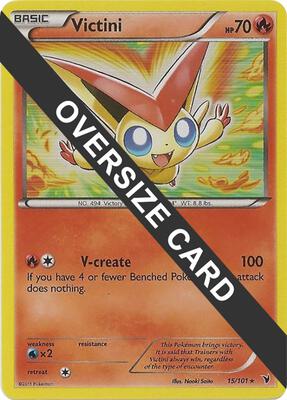 Victini - 15/101 card from Jumbo Cards