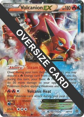 Volcanion - 26/114 card from Jumbo Cards