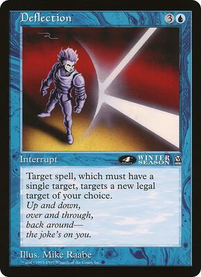 Deflection (4th Place) (Arena League) card from Oversize Cards