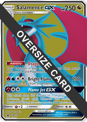 Salamence GX - SM139 (SM Black Star Promo) card from Jumbo Cards