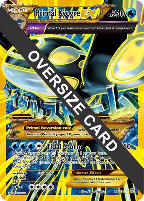 Primal Kyogre EX - 96/98 card from Jumbo Cards