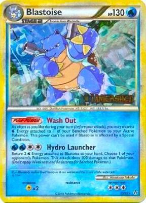 Blastoise - 13/95 (Prerelease) card from HGSS Promos