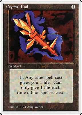 Crystal Rod card from Summer Magic