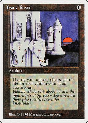 Ivory Tower card from Summer Magic