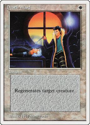 Death Ward card from Summer Magic