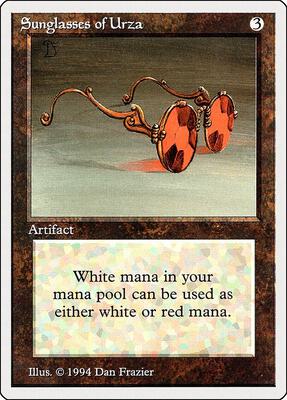 Sunglasses of Urza card from Summer Magic