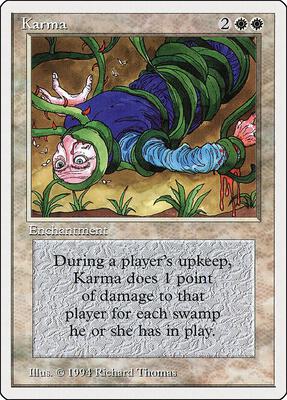 Karma card from Summer Magic