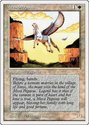 Mesa Pegasus card from Summer Magic