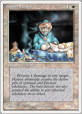 Samite Healer card from Summer Magic