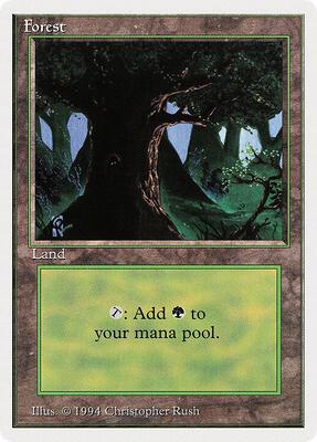 Forest (C) card from Summer Magic