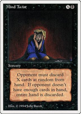 Mind Twist card from Summer Magic