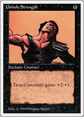 Unholy Strength card from Summer Magic