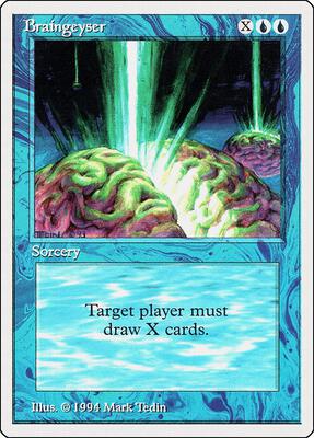 Braingeyser card from Summer Magic