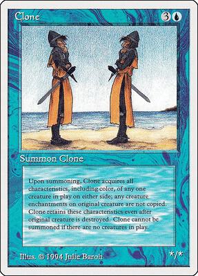 Clone card from Summer Magic