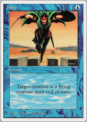 Jump card from Summer Magic