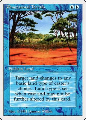 Phantasmal Terrain card from Summer Magic