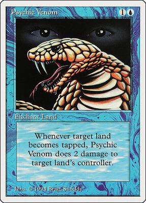 Psychic Venom card from Summer Magic