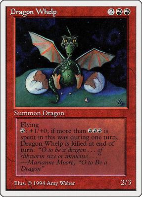 Dragon Whelp card from Summer Magic