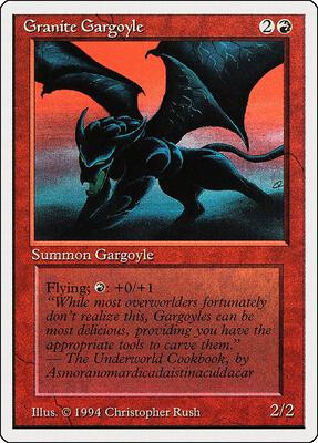Granite Gargoyle card from Summer Magic