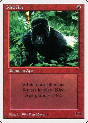 Kird Ape card from Summer Magic