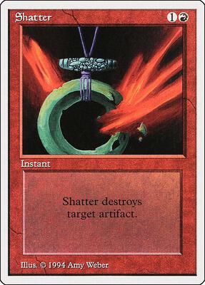 Shatter card from Summer Magic