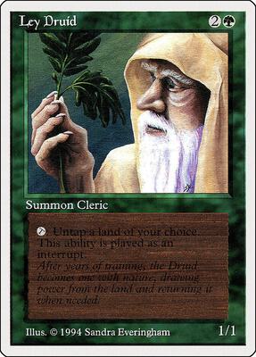 Ley Druid card from Summer Magic