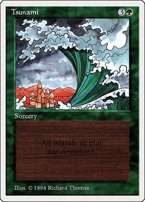 Tsunami card from Summer Magic