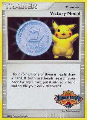 Victory Medal - 2008-2009 (Battle Road Autumn) card from League & Championship Cards