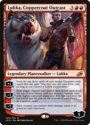Lukka, Coppercoat Outcast card from Ikoria: Lair of Behemoths