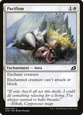 Pacifism card from Ikoria: Lair of Behemoths