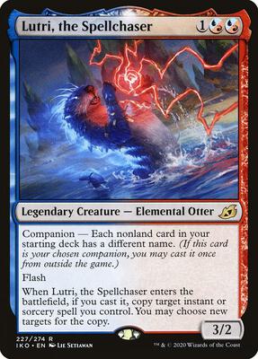 Lutri, the Spellchaser card from Ikoria: Lair of Behemoths