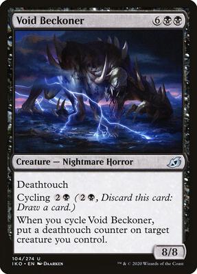 Void Beckoner card from Ikoria: Lair of Behemoths