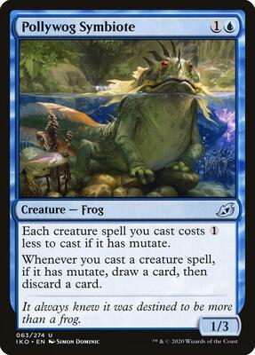 Pollywog Symbiote card from Ikoria: Lair of Behemoths