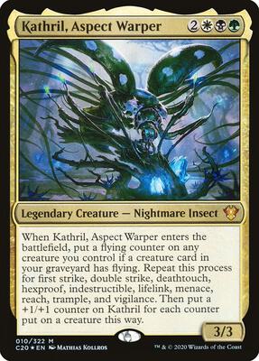 Kathril, Aspect Warper card from Commander 2020