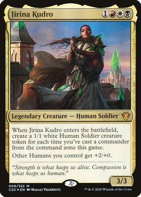Jirina Kudro card from Commander 2020