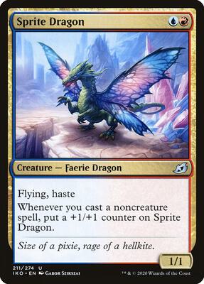 Sprite Dragon card from Ikoria: Lair of Behemoths