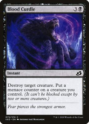 Blood Curdle card from Ikoria: Lair of Behemoths